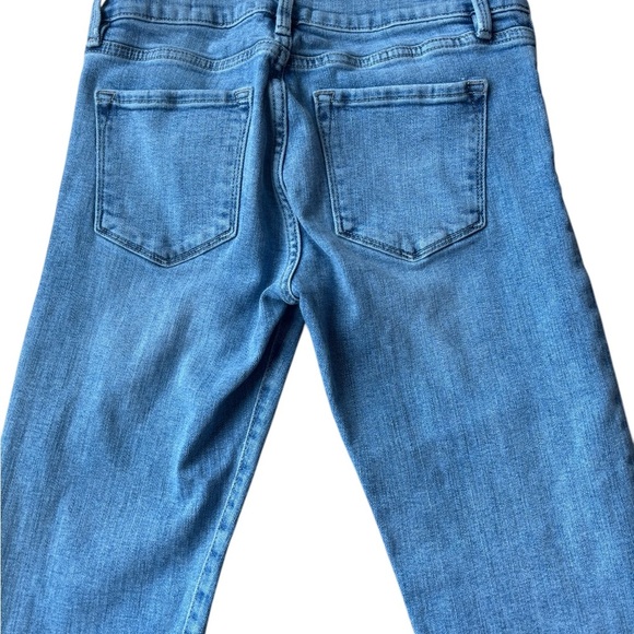 Frame Le Garçon Women’s Jeans Mid Rise Boyfriend Ankle Length Size 25 Stretch - Picture 11 of 11